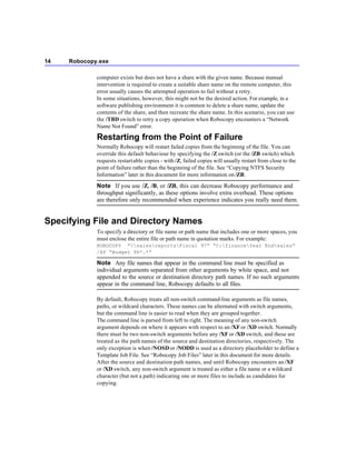 Robocopy | PDF