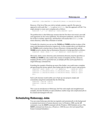 Robocopy | PDF