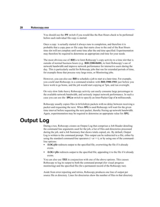 Robocopy | PDF