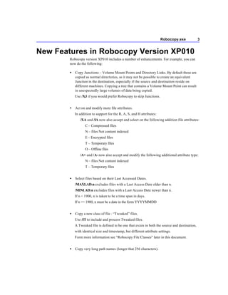 Robocopy | PDF