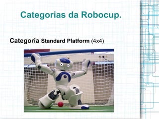 Categorias da Robocup. Participação na LARC(Latin American Robotics Competition) em 2010! 