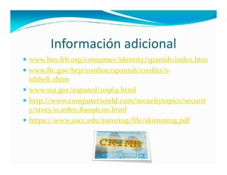 Shtm File Robo de identidad | PDF