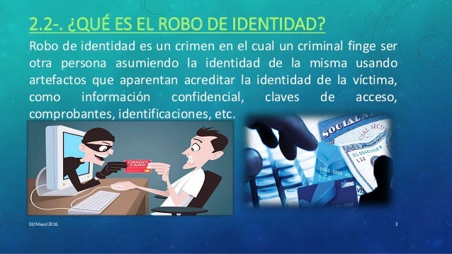 Robo de identidad por
