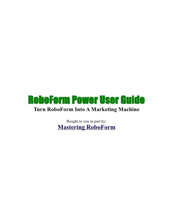 how to transfer roboform to new computer
