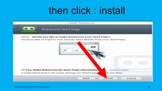 then click : install
topanalyticalvirtualassistantforbusiness.com 19
 
