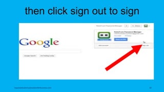 then click sign out to sign
topanalyticalvirtualassistantforbusiness.com 32
 