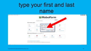 type your first and last
name
topanalyticalvirtualassistantforbusiness.com 65
 