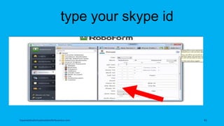 type your skype id
topanalyticalvirtualassistantforbusiness.com 81
 