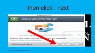 then click : next
topanalyticalvirtualassistantforbusiness.com 9
 