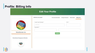 Profile: Billing Info
 