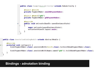 Bindings - adnotation binding
 