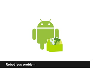 Robot legs problem
 