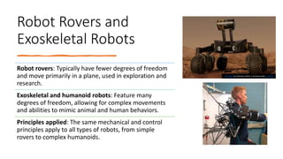 Humanoid Rover Introduction to robotics and automation for the bachelor of engineering ...