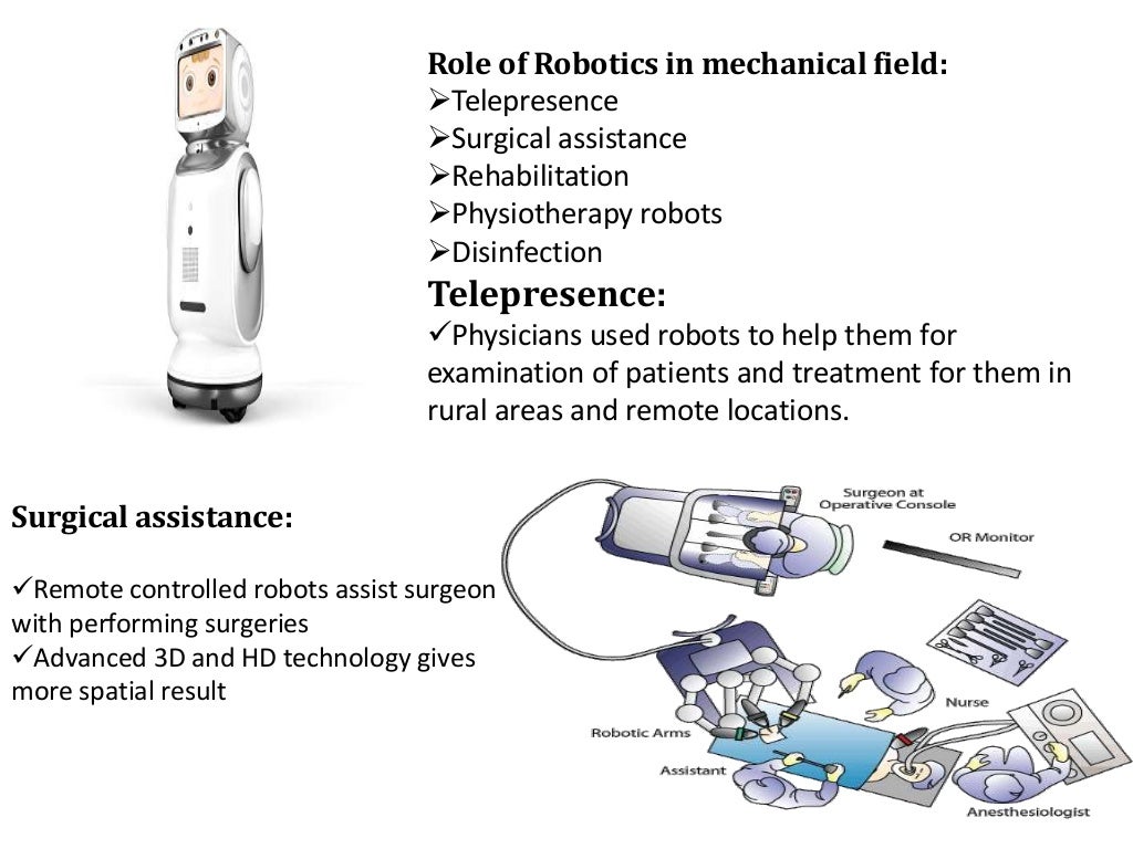 Role OF Robots In Medical Field