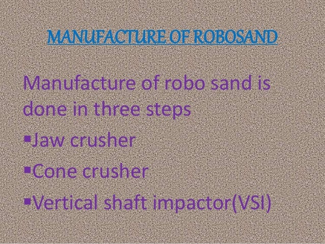 Robo Sand Physical Properties Robo Sand Physical Properties