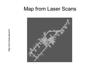 Map from Laser Scanshttp://car.mines-douai.fr
 