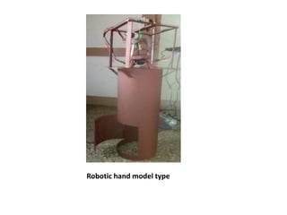 Robotic hand model type
 