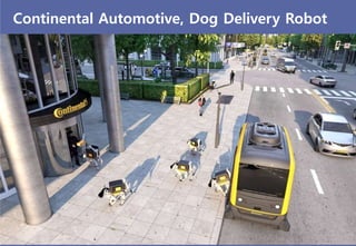 Continental Automotive, Dog Delivery Robot
 