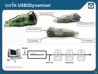 Usb2dynamixel Adapter Robot Arm opencm และมอเตอร์ dynamixel จาก robotis | PPTX