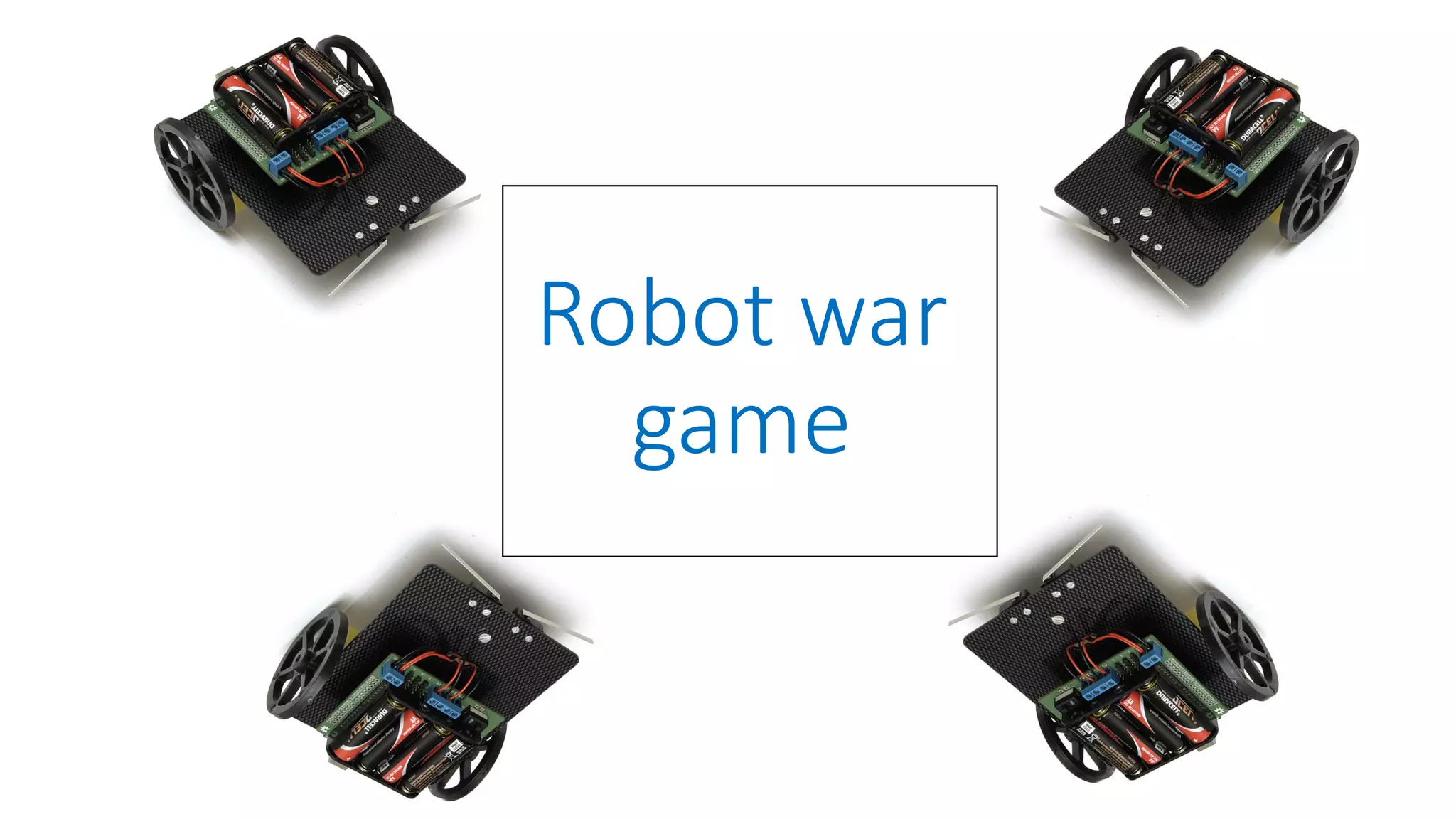 Robot war game 