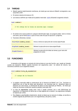 Multiple Task Robotc Coding Robotc guia | PDF