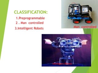 Ip Classifications Robotics Robot classification working and spesific uitilities of robot | PPTX