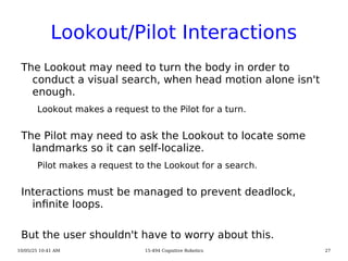 Robot control and analysis of robot movements.ppt