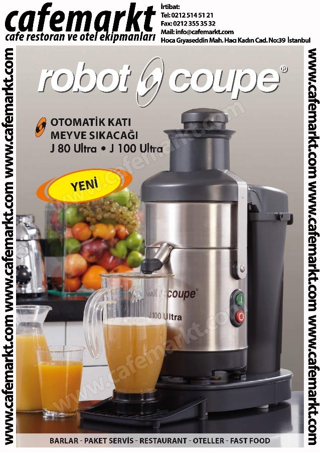 Robot coupe j 80 Katı Meyve Sıkacağı Cafemarkt