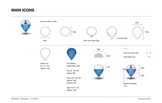 RoboTeam - Styleguide / 21.04.2013 DESIGN BY STRATIGO
main icons /
87px
87px
83px
83px
39px
112px
48px41px
39px
24px
Vertical 29px
Stroke: 2 pt
44 , 131 , 212
Opacity: 100%
Fill: Gradient
Aspect Ratio: 148%
Left: 58 , 129, 195
Opacity: 80%
Center: 58 , 129, 195
Opacity: 100%
Location: 50%
Right: 43 , 81, 140
Opacity: 100%
Circle size: 87px x 83px
Point: move down 29px
Circle size: 9px x 9px
Circle Space: 4px
Myriad Pro Regular
14px
 