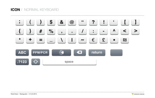 RoboTeam - Styleguide / 21.04.2013 DESIGN BY STRATIGO
icon / normal kEYBOARD
 