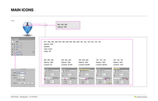 RoboTeam - Styleguide / 21.04.2013 DESIGN BY STRATIGO
main icons /
?????
Fill 1: 255 , 255 , 255 / 249 , 249 , 249 / 209 , 209 , 209 / 153 , 153 , 153 / 153 , 153 , 153
Opacity: 100%
Gradient:
Type: Linear
Angle: -55
209 , 209 , 209
Opacity: 100%
Location: 50.98%
153 , 153 , 153
Opacity: 100%
Location: 68.62%
153 , 153 , 153
Opacity: 100%
Location: 100%
249 , 249 , 249
Opacity: 100%
Location: 22.29%
255 , 255 , 255
Opacity: 100%
Location: 0%
255 , 255 , 255
Opacity: 100%
 