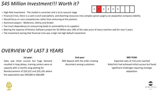 Solution to the ROBOTECH case study at imt | PDF