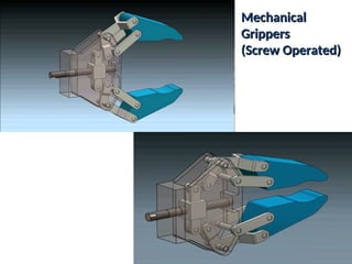 Mechanical
Mechanical
Grippers
Grippers
(Screw Operated)
(Screw Operated)
 