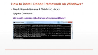 Robot Framework | PPTX
