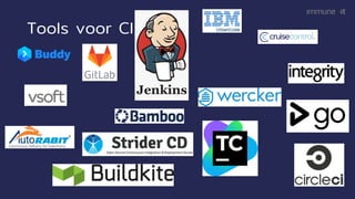Tools voor CI
 