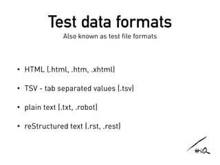 Robot framework - SAST Väst Q3 | PDF