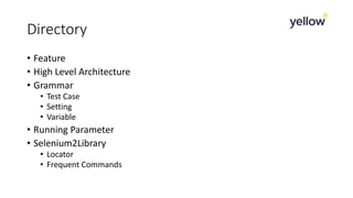 Robotframework | PPTX