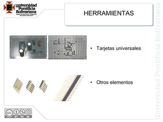 Tarjetas universales Otros elementos HERRAMIENTAS 
