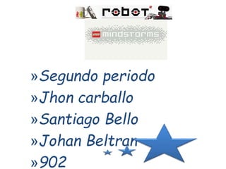 »Segundo periodo
»Jhon carballo
»Santiago Bello
»Johan Beltran
»902
 