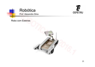 25
Robótica
Prof. Alexandre Silva
Robo com Esteiras
 