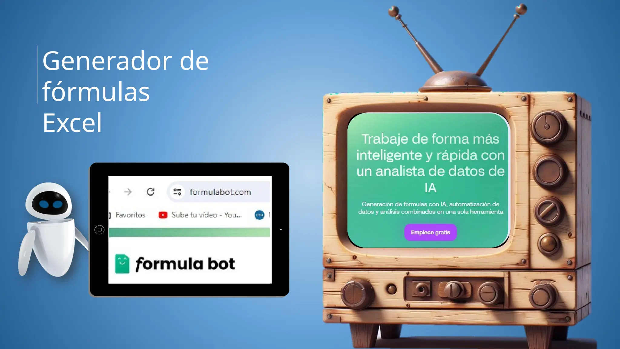 Generador de
fórmulas
Excel
 
