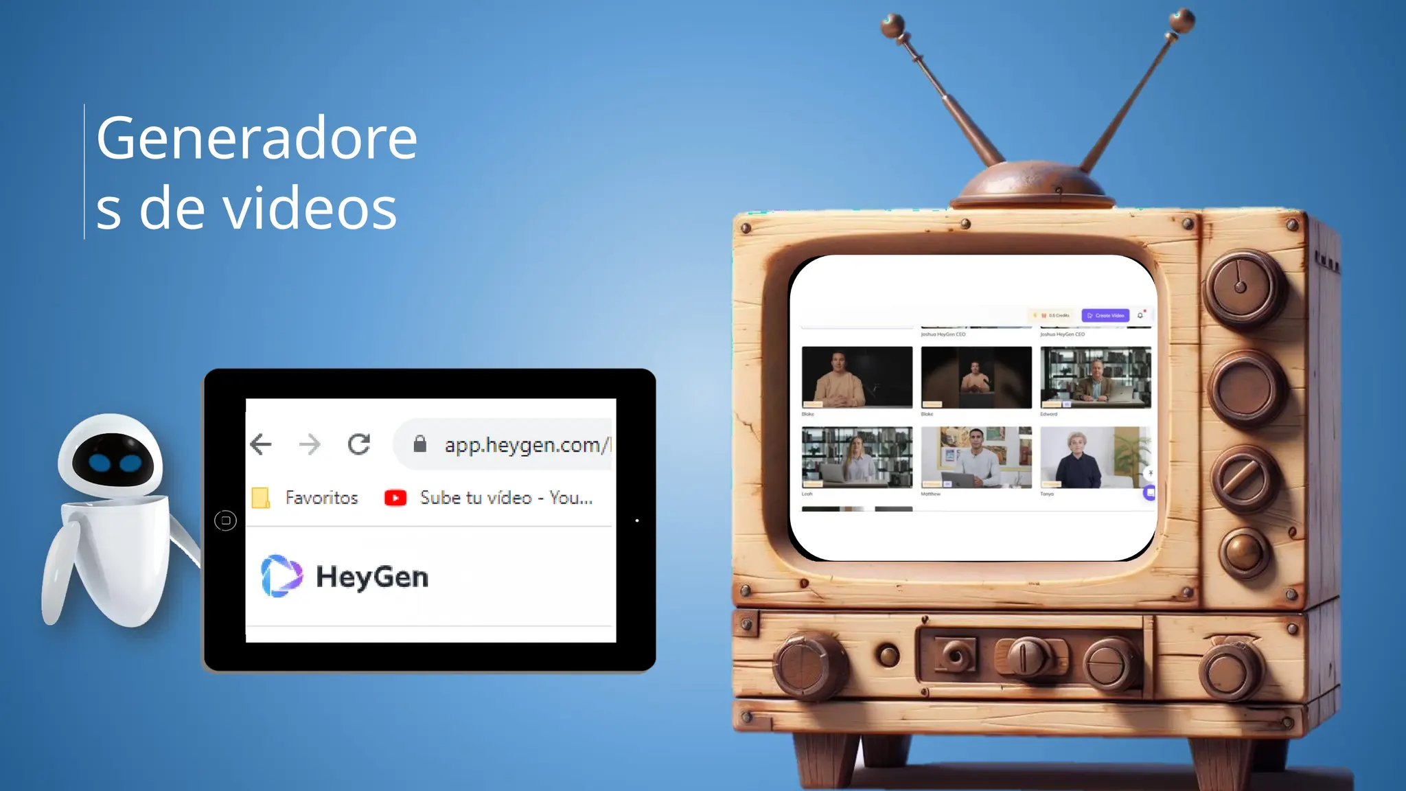 Generadore
s de videos
 