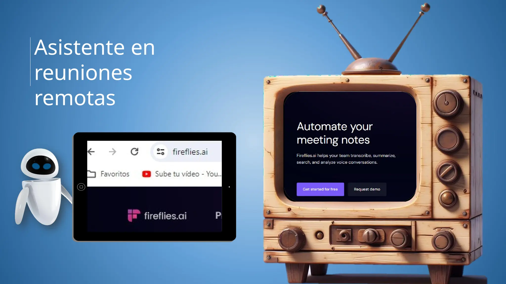 Asistente en
reuniones
remotas
 