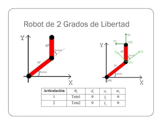 Robot de 2 Grados de Libertad
 