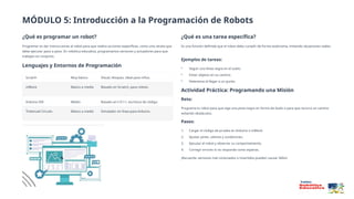 Robotica educativa.pptx programa de enseñanza y arpedizaje | PPTX