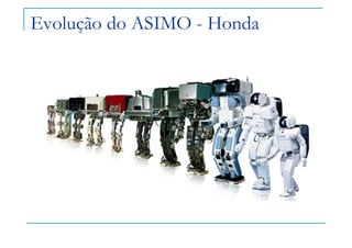 Evolução do ASIMO - Honda
 