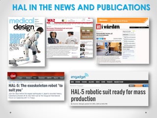 HAL IN THE NEWS AND PUBLICATIONS

 