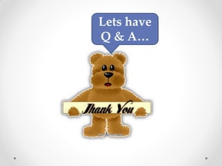 Lets have
Q & A…

 