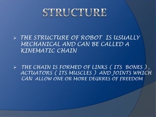 Robotic presentation | PPTX