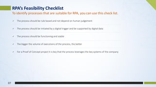 Robotic process automation (rpa) | PDF